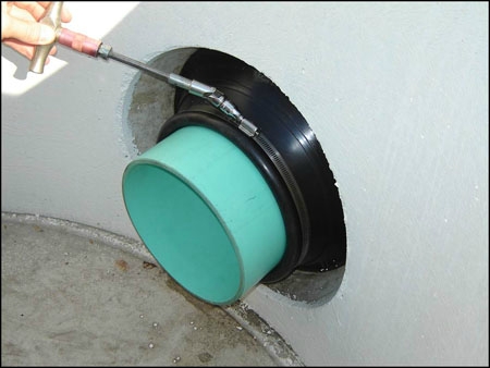 Z•LOK Pipe-to-Manhole Boot Style Connector